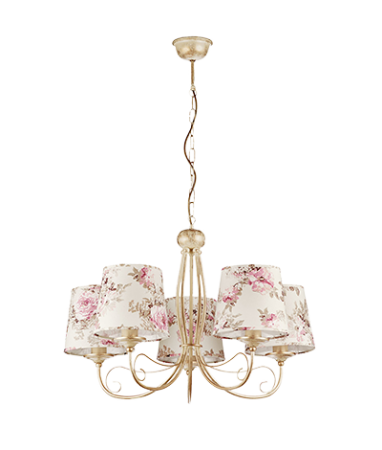 Sebastiana 5-ös csillár ekrü Sebastiana 5-ös csillár ekrü